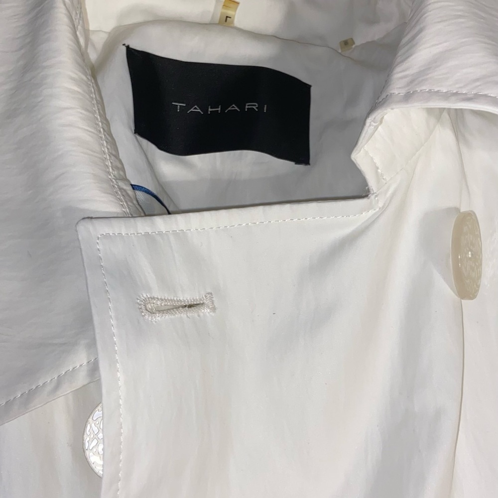 Women’s white pea coat